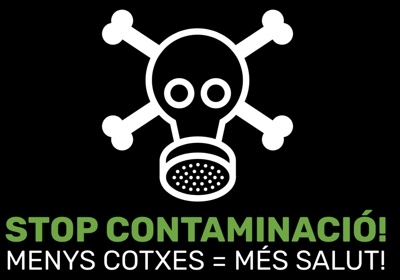 Stop Contaminació! Menys cotxes, més salut!